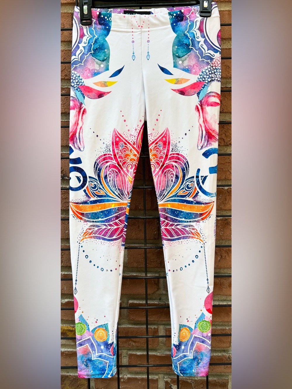 Gearbunch Vibrant Mandala and Buddha Print